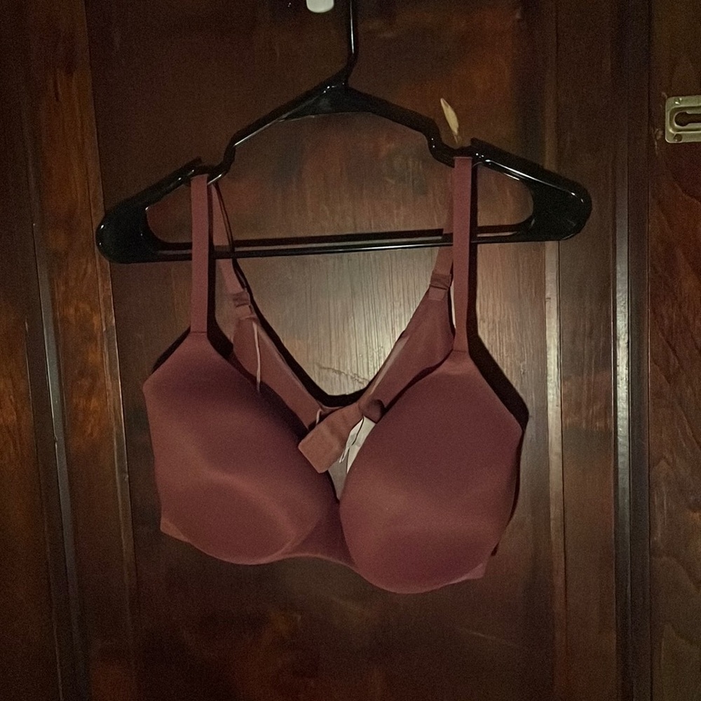 Maroon Victoria’s Secret demi bra